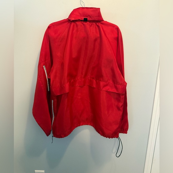 Vintage Red Oak Ohio State Buckeyes Half-Zip Windbreaker 3XL - Picture 3 of 10